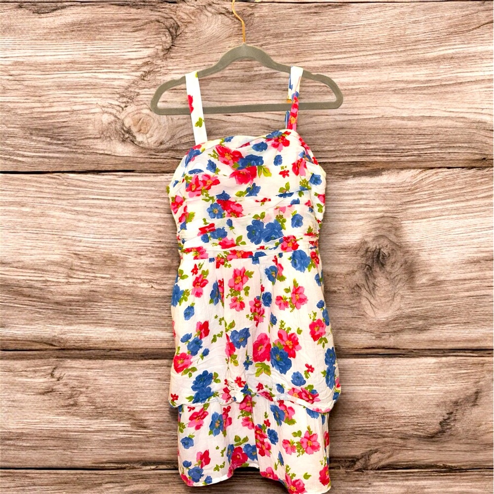 Abercrombie Kids floral dress size 13/14. NWOT